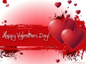 Happy valentine day